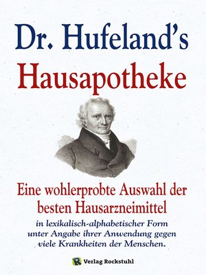 cover image of Dr. Hufeland's Hausapotheke